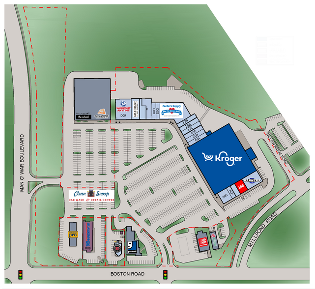 3630-3650 Boston Rd, Lexington, KY for lease - Site Plan - Image 2 of 6