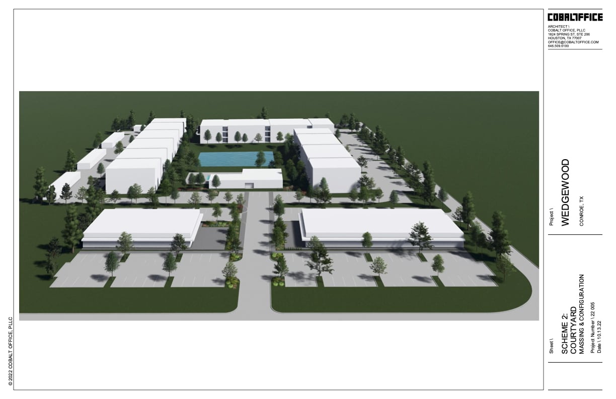 2000 FM 1488 Rd W, Magnolia, TX for lease Site Plan- Image 1 of 3