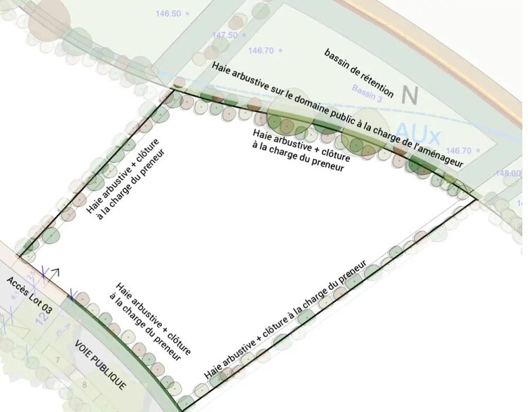 Rue Des Transports, Castanet-Tolosan for sale - Site Plan - Image 2 of 2