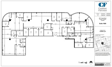 250 Yonge St, Toronto, ON for lease Floor Plan- Image 1 of 1