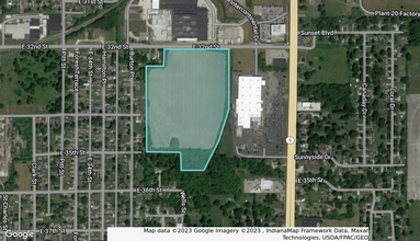 0 E 32nd St, Anderson, IN - AERIAL  map view