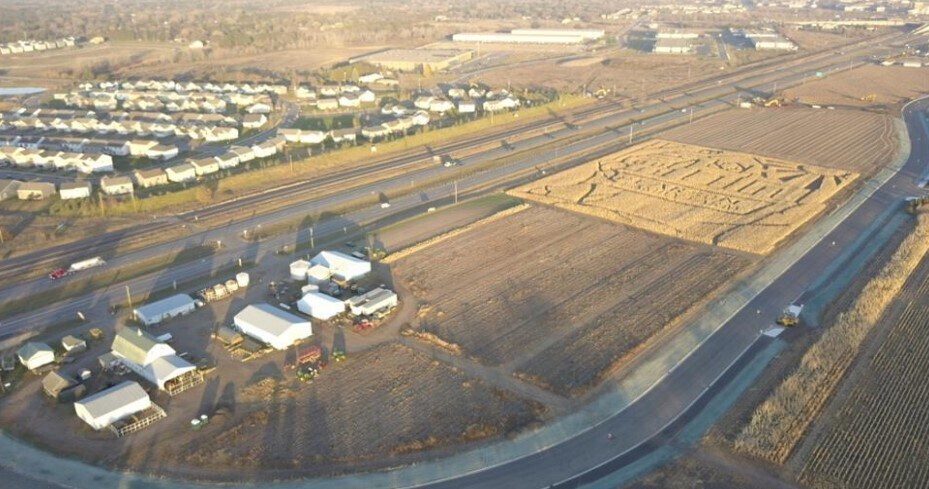 Donna Farms at Hwy 10 and Riverdale Drive, Ramsey, MN for sale Aerial- Image 1 of 5