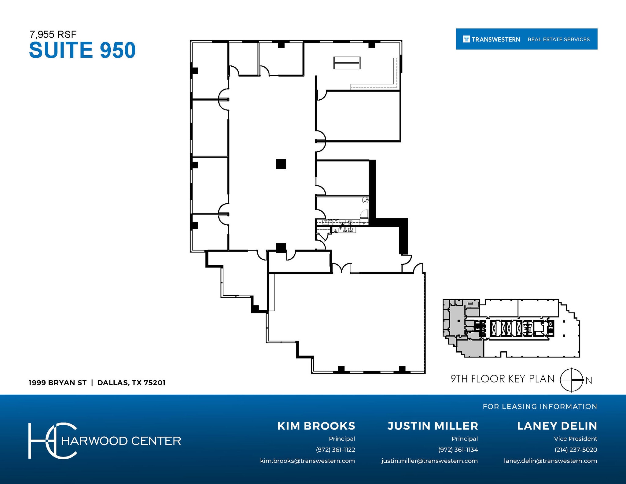 1999 Bryan St, Dallas, TX for lease Floor Plan- Image 1 of 1