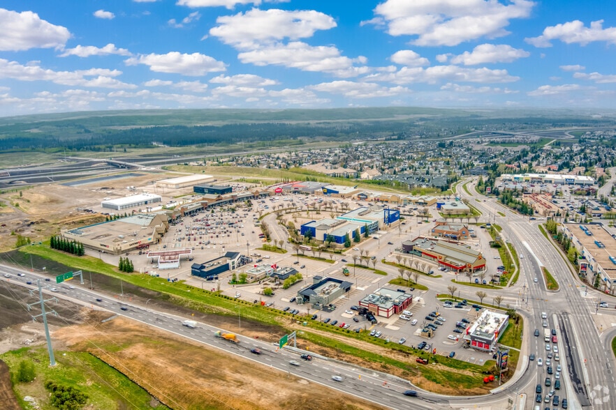 165 Stewart Grn SW, Calgary, AB for lease - Aerial - Image 2 of 5