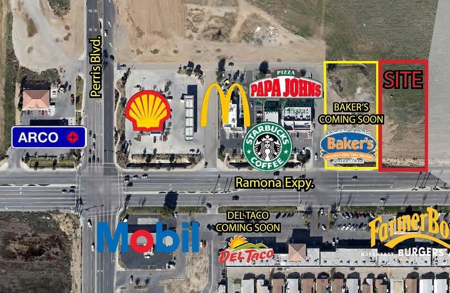 Ramona Expressway & Perris Blvd, Perris, CA for sale - Building Photo - Image 1 of 1