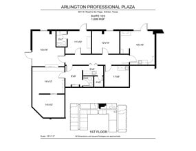 801 W Road To Six Flags, Arlington, TX for lease Floor Plan- Image 1 of 1