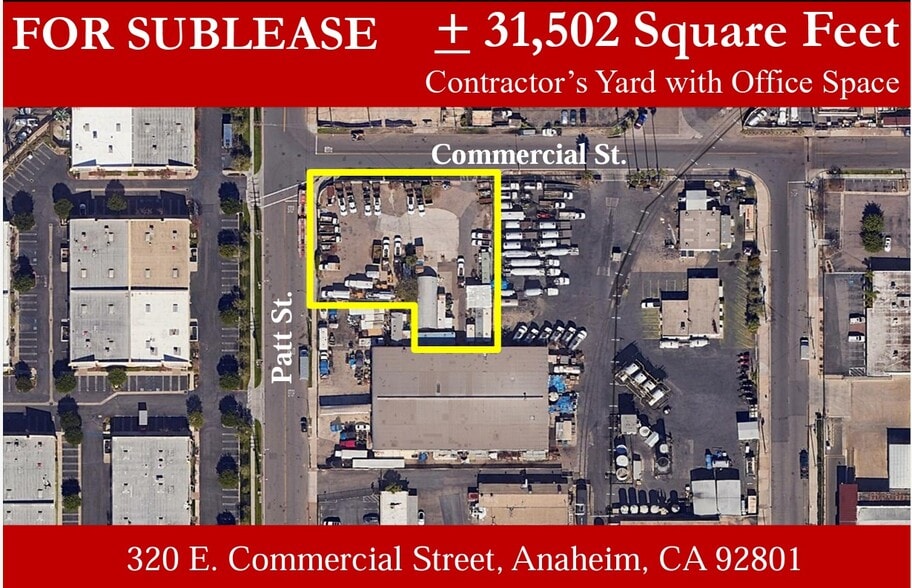 320 E Commercial St, Anaheim, CA for lease - Primary Photo - Image 1 of 2