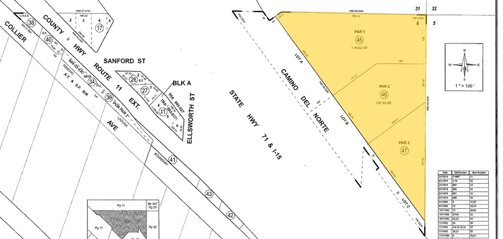 Camino Del Norte, Lake Elsinore, CA for lease - Plat Map - Image 1 of 13