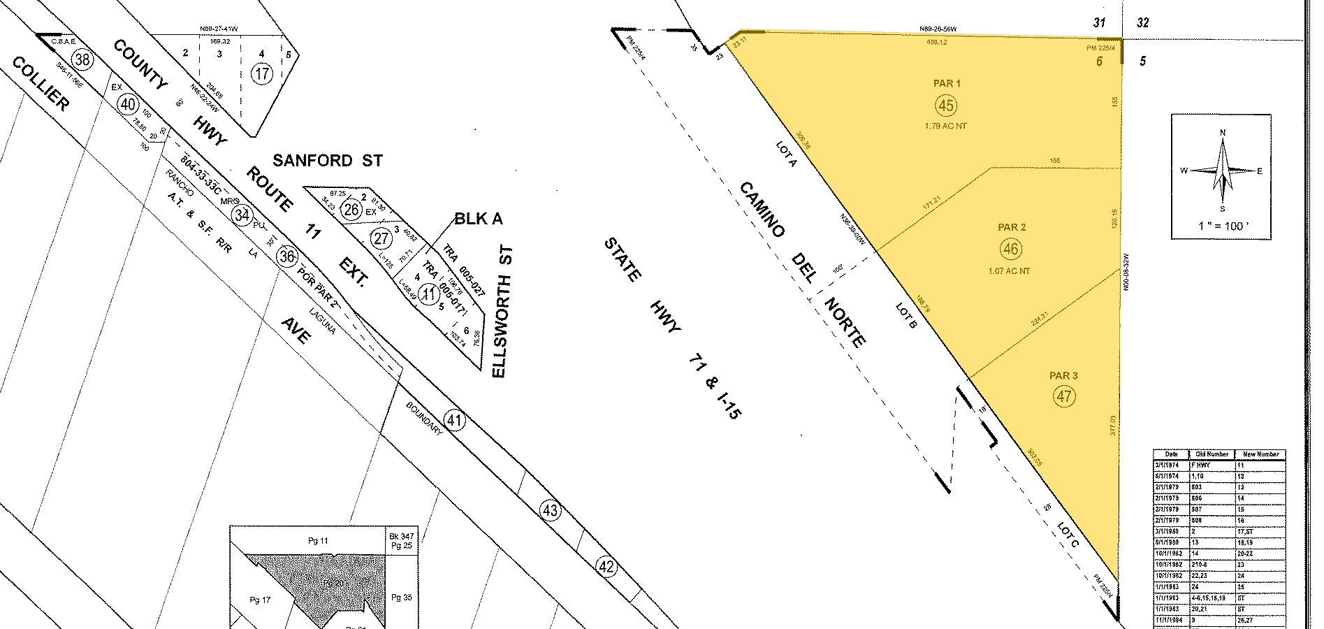 Camino Del Norte, Lake Elsinore, CA for lease Plat Map- Image 1 of 14