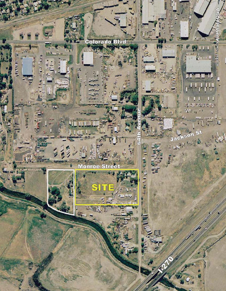 6401 Monroe St, Commerce City, CO for lease - Aerial - Image 2 of 13