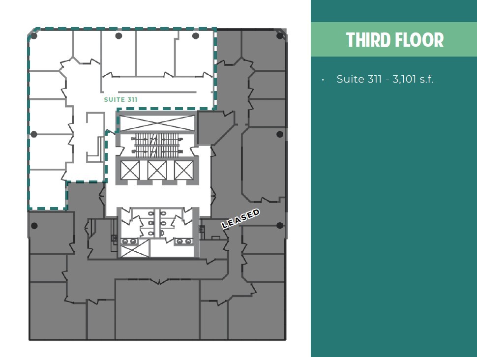 340 12th Ave SW, Calgary, AB for lease Floor Plan- Image 1 of 1