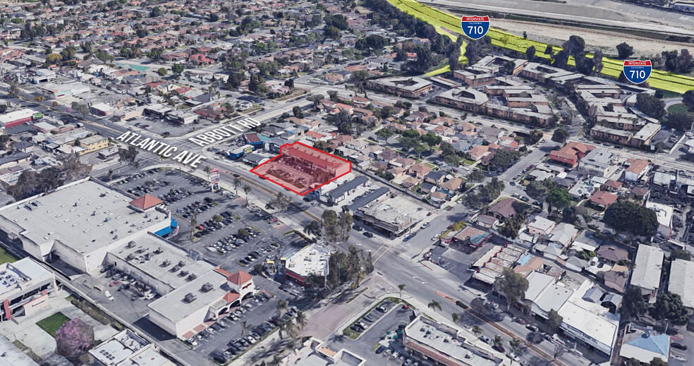 10820 Atlantic Ave, Lynwood, CA for lease - Aerial - Image 3 of 8