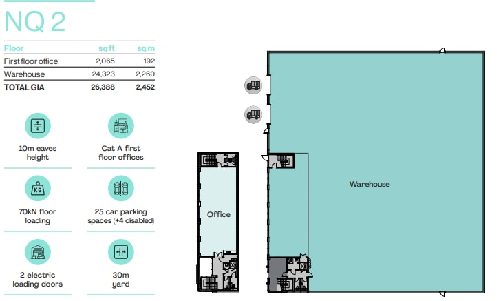 Northern Way, Bury St Edmunds for lease Floor Plan- Image 1 of 1