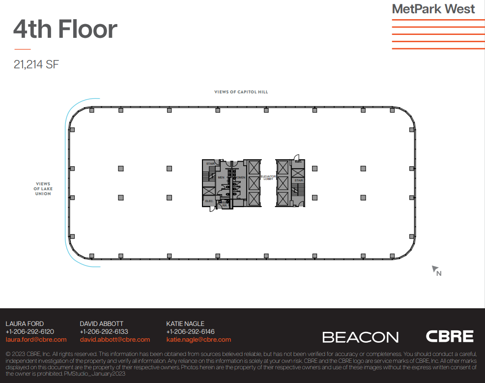 1100 Olive Way, Seattle, WA for lease Floor Plan- Image 1 of 1