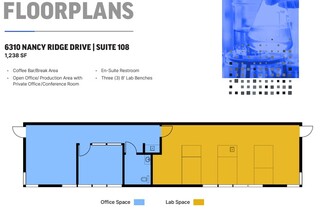 6310 Nancy Ridge Dr, San Diego, CA for lease Floor Plan- Image 1 of 1