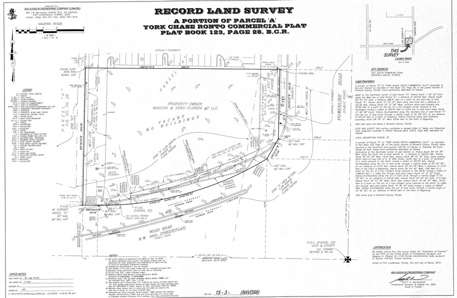 1875 S Powerline Rd, Deerfield Beach, FL for lease - Site Plan - Image 2 of 2