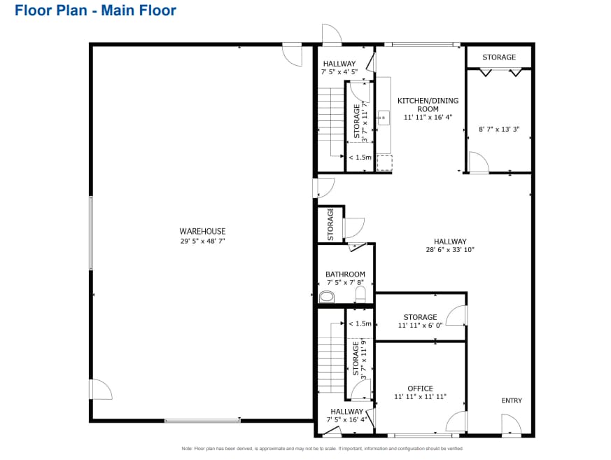 2842-2848 Fenwick Rd, Kelowna, BC V1X 5E4 - Unit 2848 -  - Floor Plan - Image 1 of 9