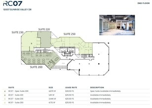12001 Sunrise Valley Dr, Reston, VA for lease Floor Plan- Image 1 of 1