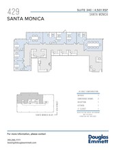 429 Santa Monica Blvd, Santa Monica, CA for lease Floor Plan- Image 1 of 1