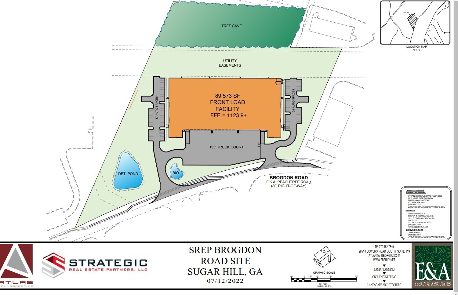 340 Brogdon Rd, Suwanee, GA for sale Site Plan- Image 1 of 1