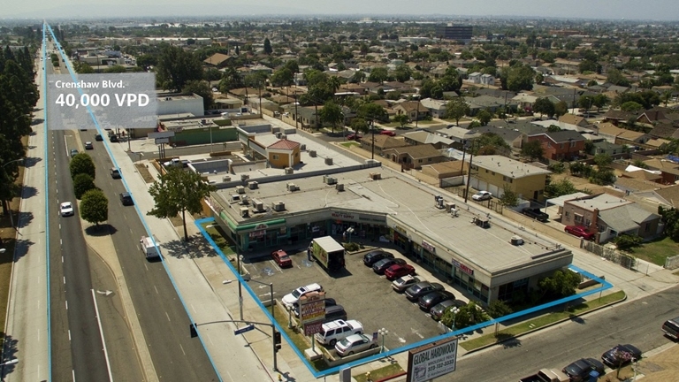 10901 Crenshaw Blvd, Inglewood, CA for lease - Aerial - Image 3 of 46