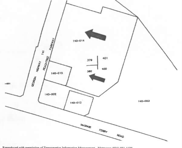 3651 Peachtree Pkwy, Suwanee, GA for sale - Plat Map - Image 1 of 1