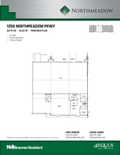 1250 Northmeadow Pky, Roswell, GA for lease Floor Plan- Image 2 of 2