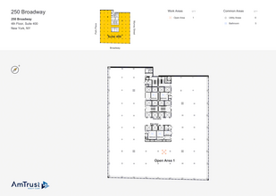 250 Broadway, New York, NY for lease Floor Plan- Image 1 of 9