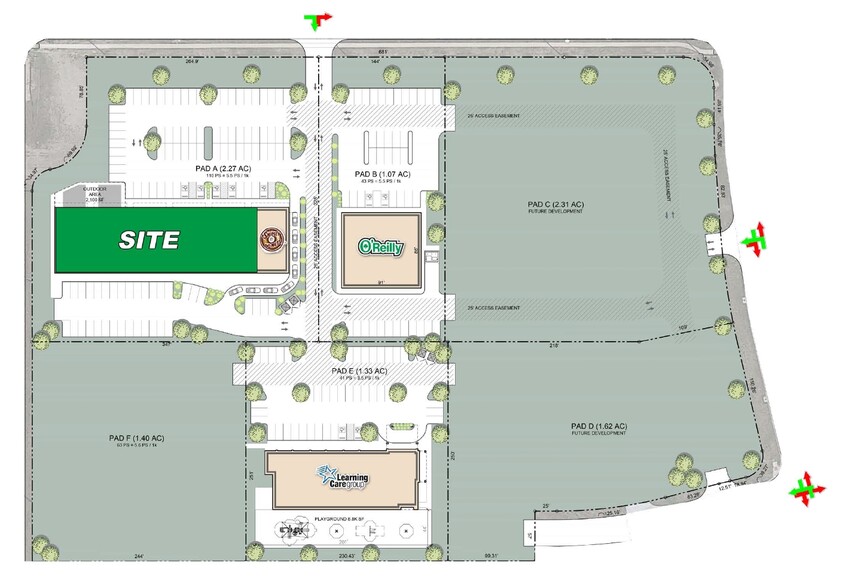 10140 Crystal View Dr, Arcola, TX for lease - Site Plan - Image 2 of 4