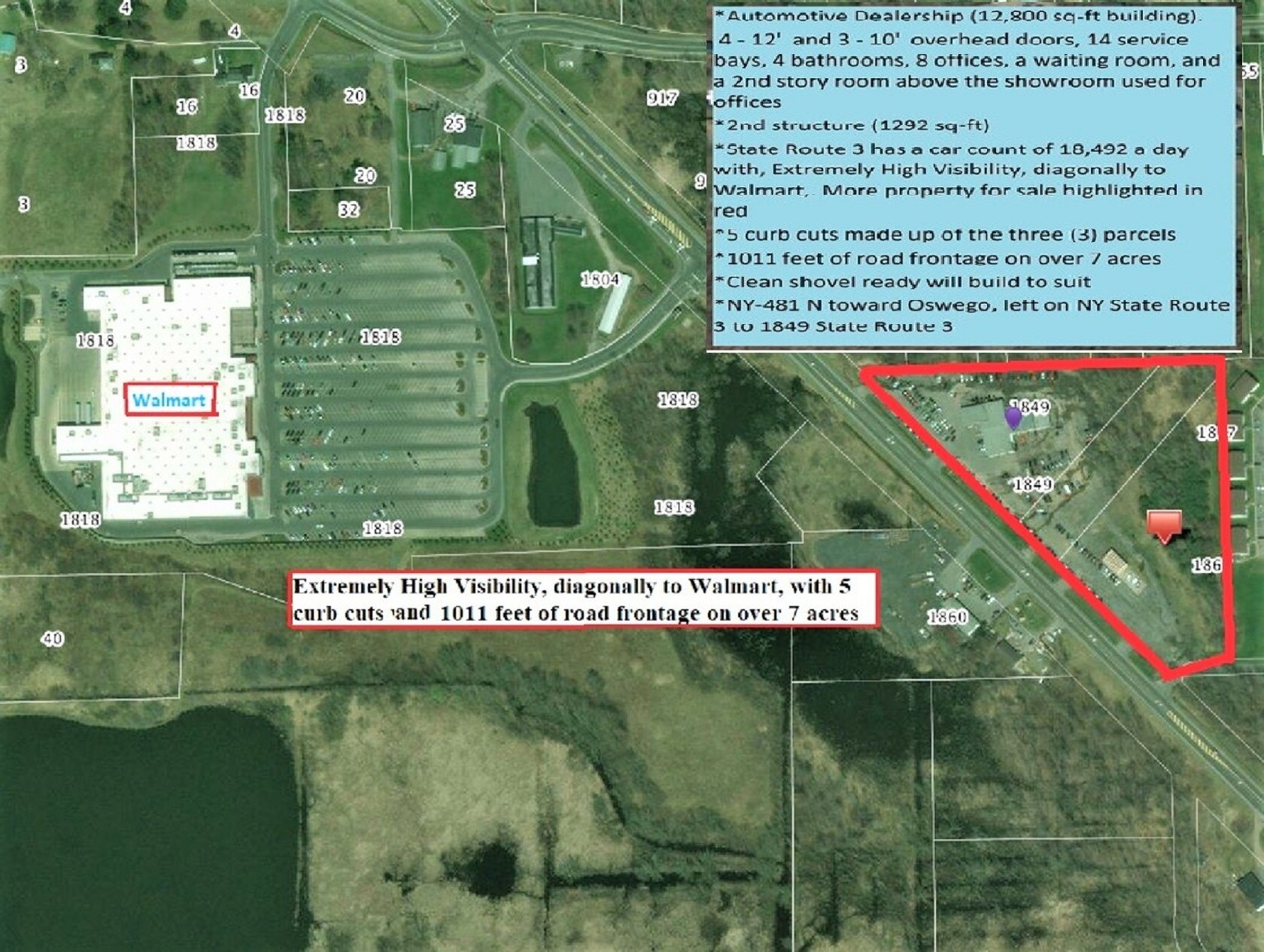 1849 Rt-3, Fulton, NY for sale Building Photo- Image 1 of 1