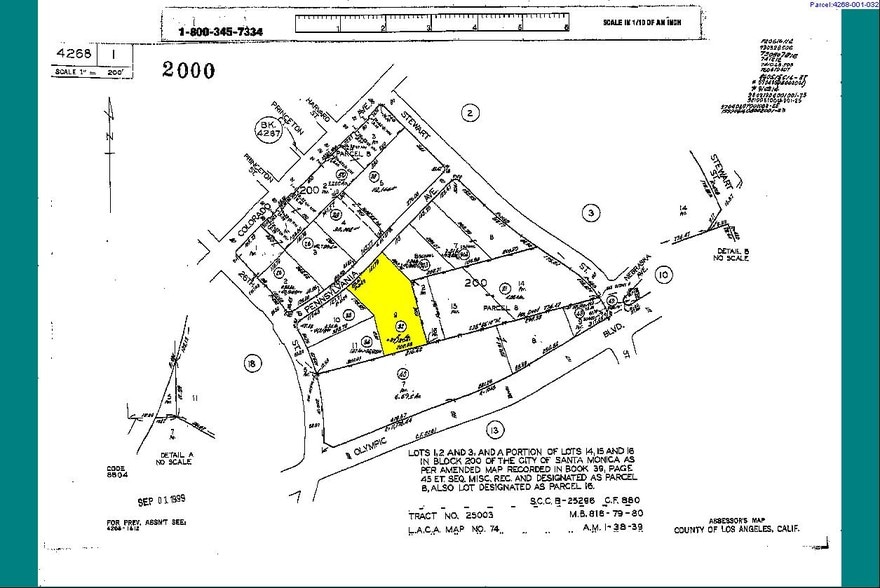 2700 Pennsylvania Ave, Santa Monica, CA for lease - Plat Map - Image 2 of 4