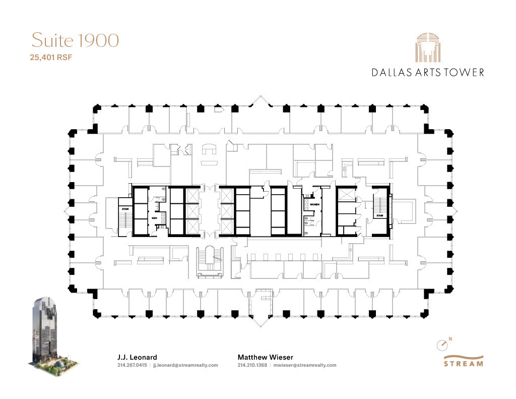 2200 Ross Ave, Dallas, TX for lease Floor Plan- Image 1 of 1