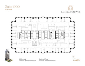 2200 Ross Ave, Dallas, TX for lease Floor Plan- Image 1 of 1