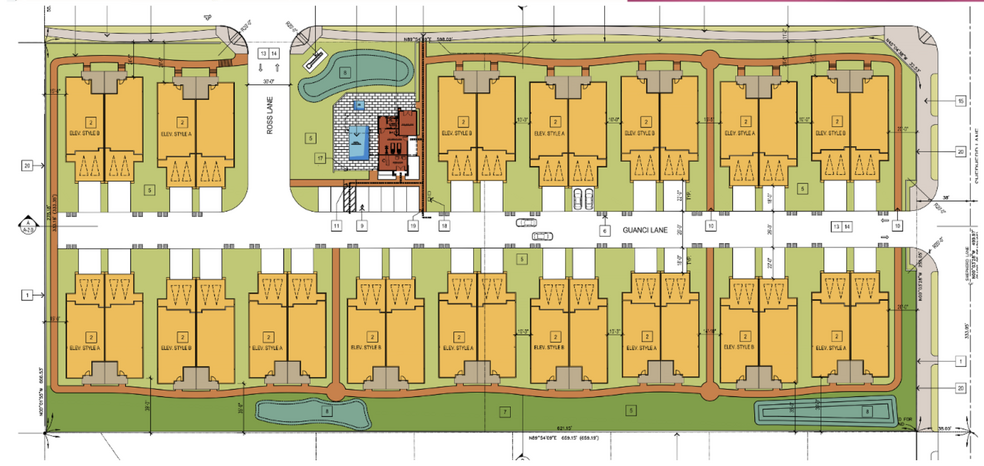 Gerald Ford Drive & Sheperd Lane, Palm Desert, CA for sale - Site Plan - Image 2 of 4