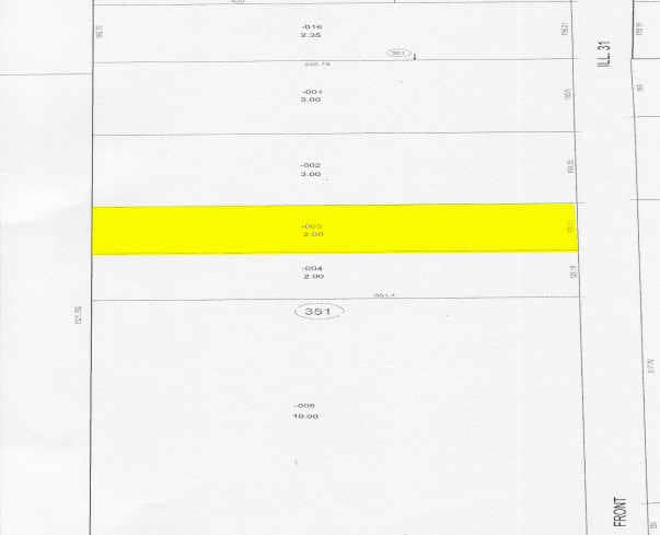 213 Front St, Mchenry, IL for lease - Plat Map - Image 2 of 5