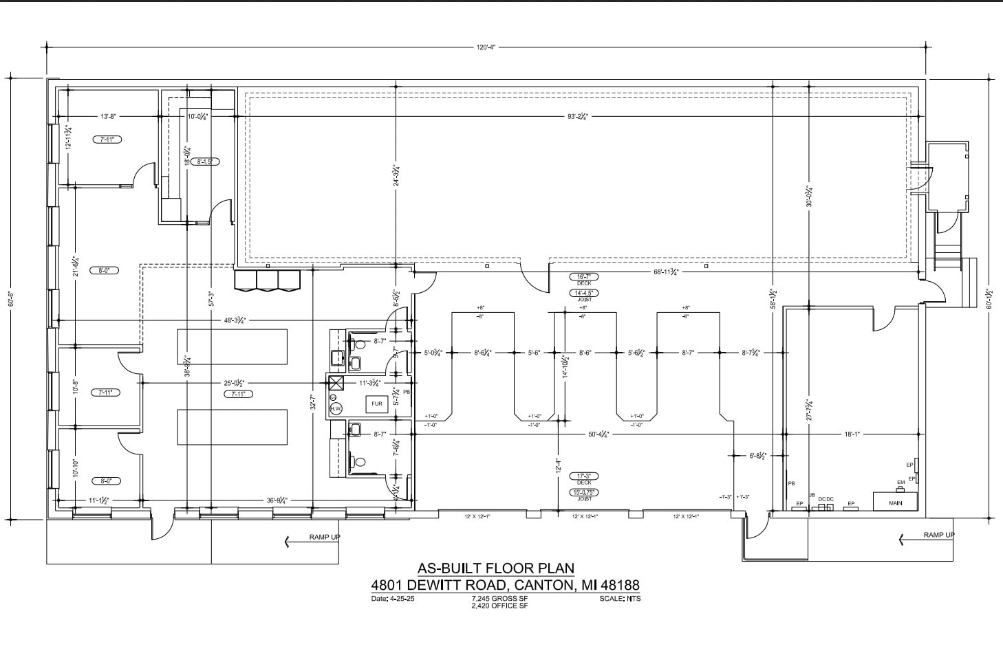 4801 Dewitt Rd, Canton, MI for sale Floor Plan- Image 1 of 1