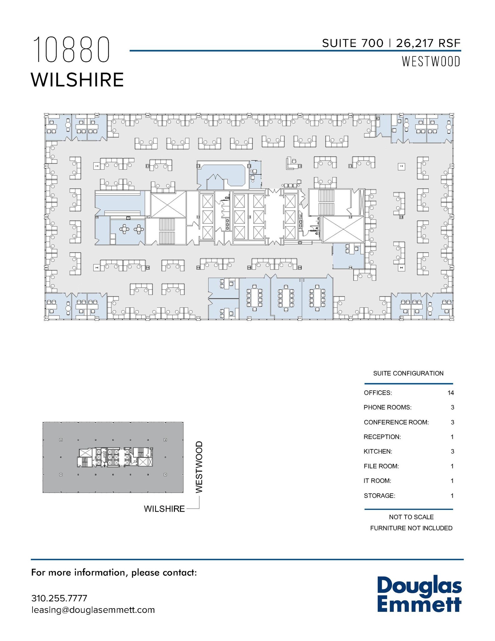 10880 Wilshire Blvd, Los Angeles, CA for lease Floor Plan- Image 1 of 1