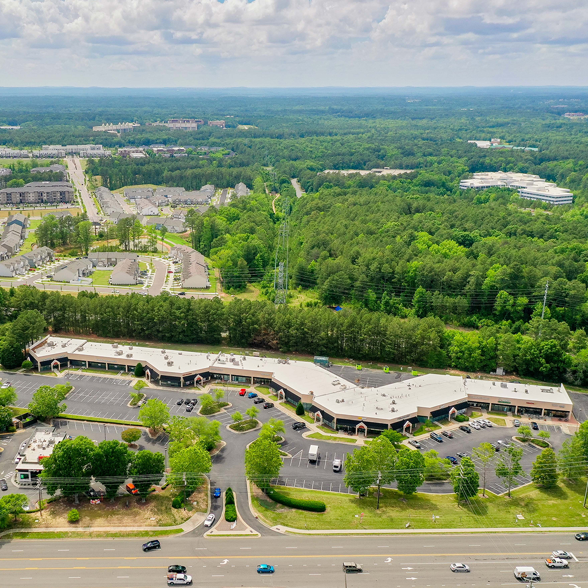 5400-5412 S Miami Blvd, Durham, NC for lease Aerial- Image 1 of 4