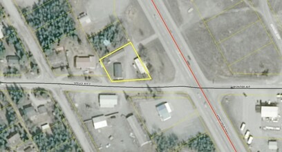 36053 Kenai Spur Hwy, Soldotna, AK - aerial  map view