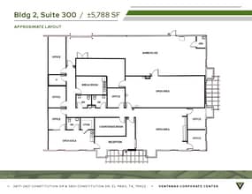 3821 Constitution Dr, El Paso, TX for lease Floor Plan- Image 1 of 4