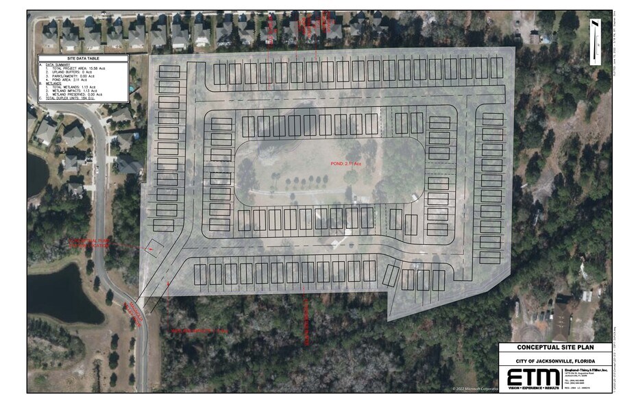 5175 Justamere Rd, Jacksonville, FL for sale - Site Plan - Image 1 of 1