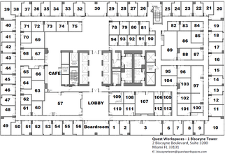 2 S Biscayne Blvd, Miami, FL for lease Floor Plan- Image 1 of 1