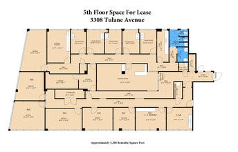 3308 Tulane Ave, New Orleans, LA for lease Floor Plan- Image 1 of 1