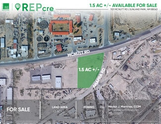 More details for 1101 McNutt Rd, Sunland Park, NM - Land for Sale