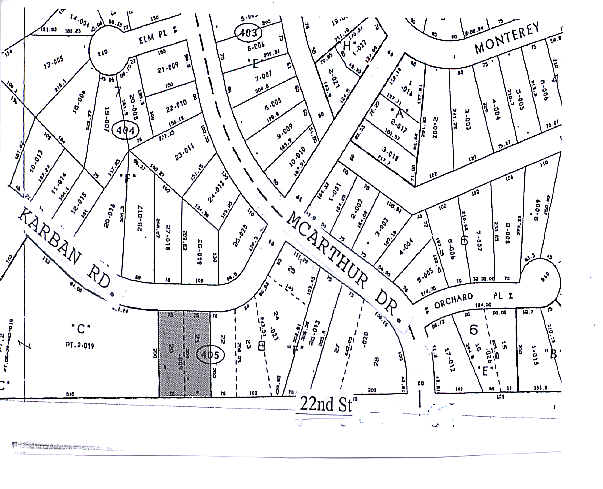 17W300 22nd St, Oakbrook Terrace, IL for sale - Plat Map - Image 1 of 1