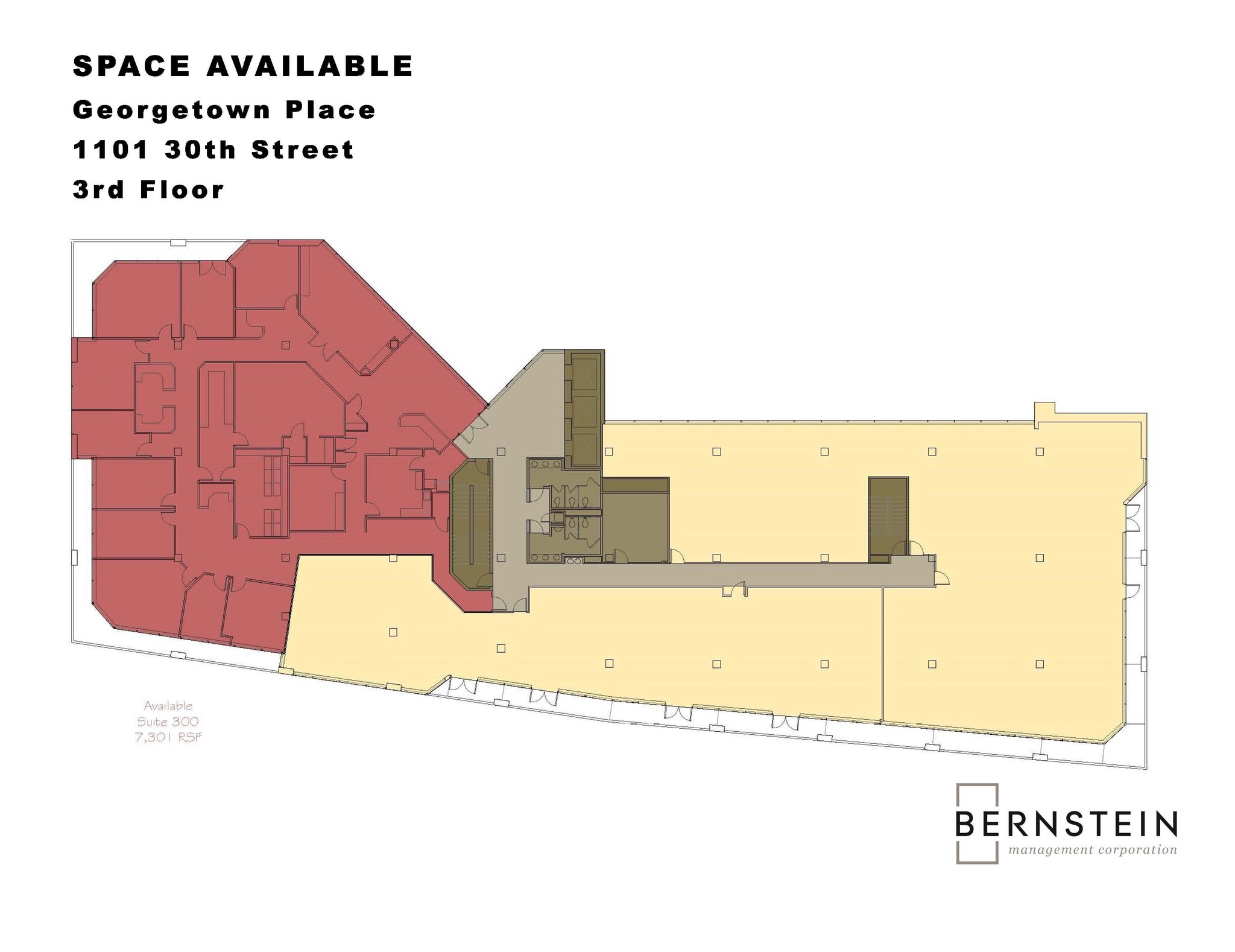 1101 30th St NW, Washington, DC for lease Floor Plan- Image 1 of 1