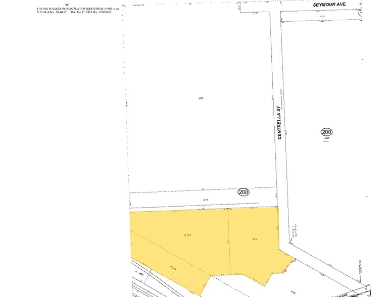 10700 W Waveland Ave, Franklin Park, IL for lease - Plat Map - Image 2 of 13