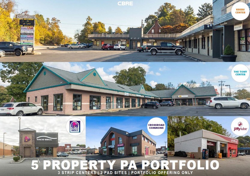 5 Property Pennsylvania Portfolio portfolio of 5 properties for sale on LoopNet.com for sale - McMurray Cover - Image 1 of 12