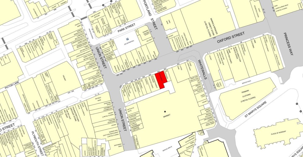 804 Oxford St, Swansea for lease Goad Map- Image 1 of 1