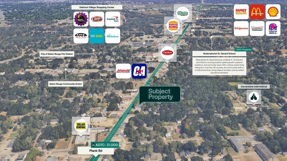 4122 Plank Rd, Baton Rouge, LA for sale - Building Photo - Image 2 of 2